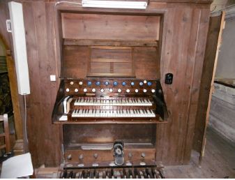 orgue de tribune, console