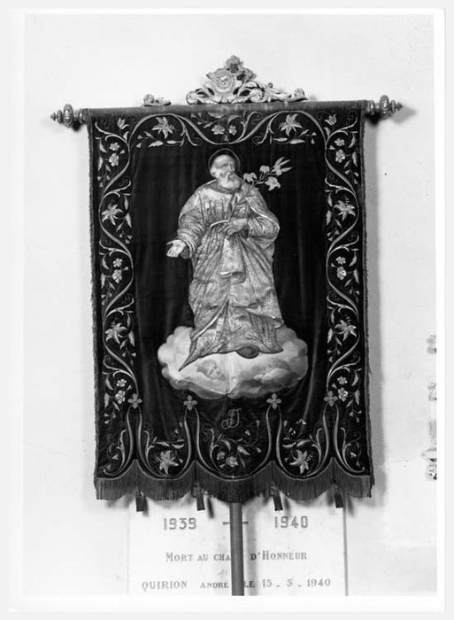 bannière de procession de saint Joseph