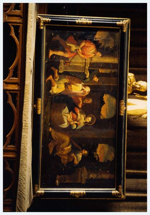 tableau : Adoration des bergers