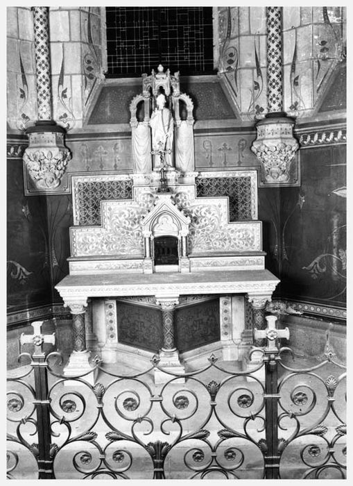 autel, tabernacle, statue : saint Félix