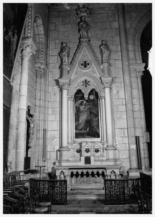 autel, retable du Sacré-Coeur