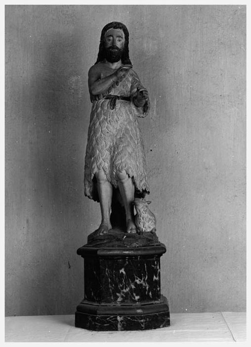 statue (statuette) : Saint Jean-Baptiste