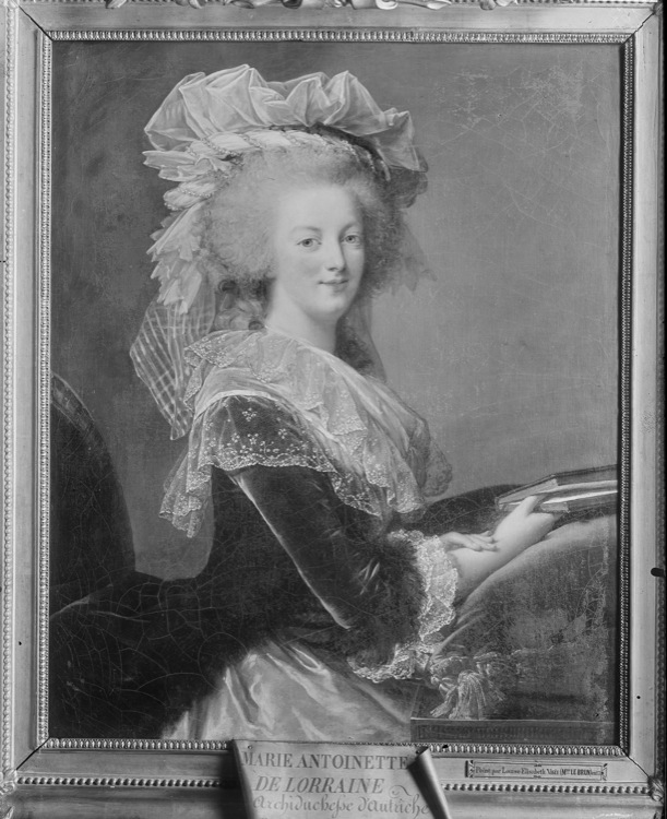 Tableau : portrait de Marie-Antoinette