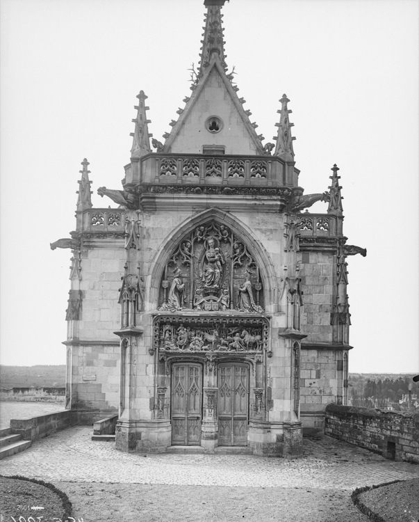 Chapelle Saint-Hubert : façade