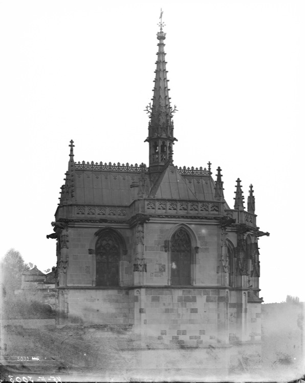 Chapelle Saint-Hubert : façade latérale