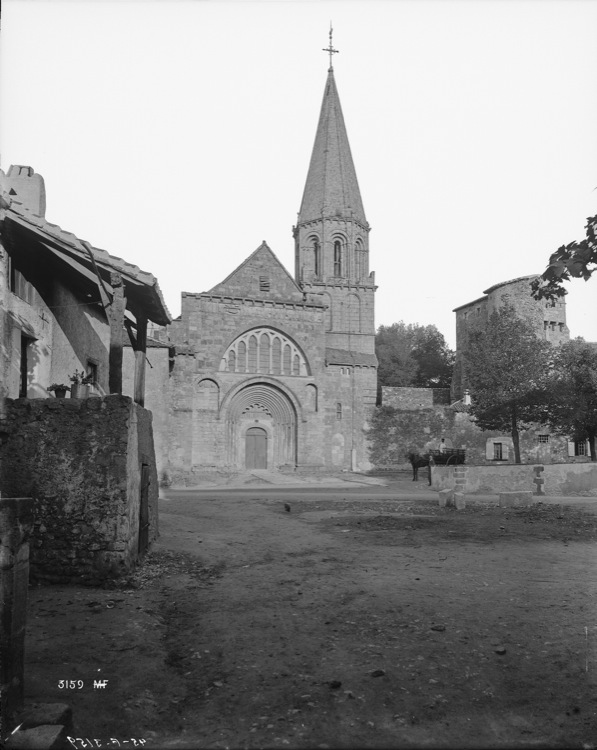 Chapelle Saint-Laurent : façade ouest