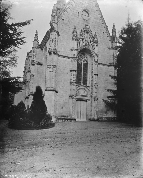 Chapelle : façade ouest