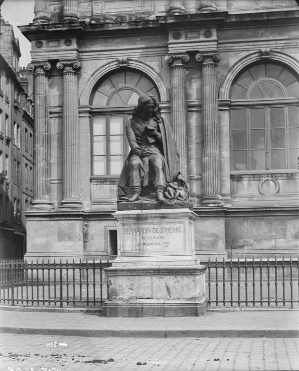 Vue d'ensemble de la statue devant le musée des Beaux-Arts - © Ministère de la Culture (France), Médiathèque du patrimoine et de la photographie, diffusion GrandPalaisRmn Photo