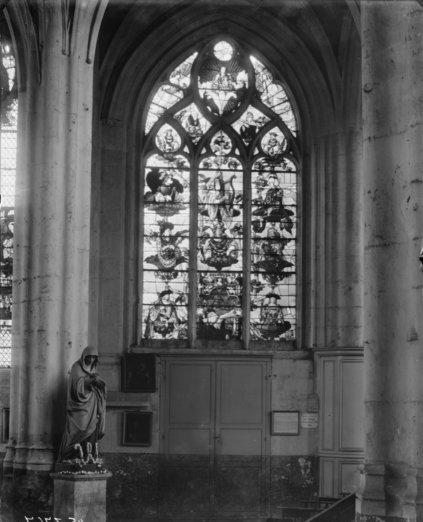 Fenêtre nord du choeur : Arbre de Jessé