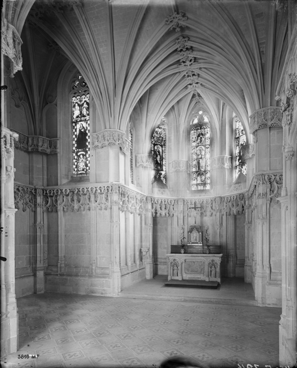 Chapelle Saint-Hubert, intérieur : choeur