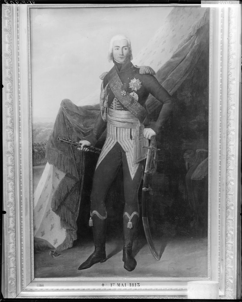 Tableau : Portrait du Maréchal Jean-Baptiste Bessières, duc d'Istries (1768-1813)