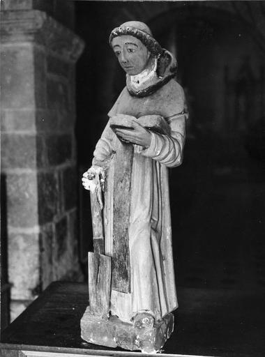 Statue : saint Fiacre