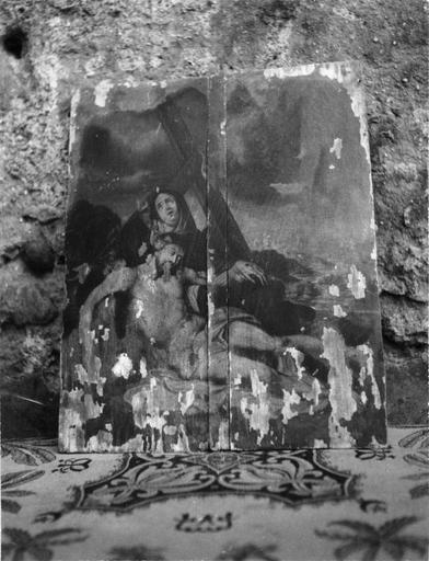 tableau : La Déploration, panneau peint, 17e siècle - © Ministère de la Culture (France), Médiathèque du patrimoine et de la photographie (objets moibliers), tous droits réservés