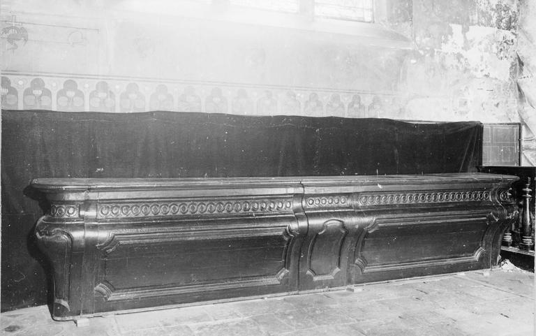 banc d'oeuvre, bois sculpté, 18e siècle - © Ministère de la Culture (France), Médiathèque du patrimoine et de la photographie (objets moibliers), tous droits réservés