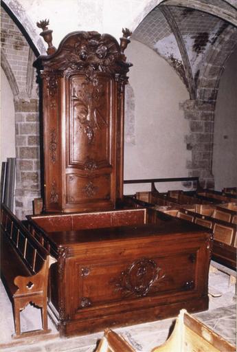 banc d'oeuvre, bois sculpté, milieu du 18e siècle - © Ministère de la Culture (France), Médiathèque du patrimoine et de la photographie, diffusion RMN-GP