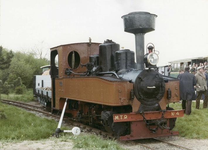 locomotive à vapeur, voie inférieure à 1m, 040 T MTP 4, 1917 - © Ministère de la Culture (France), Médiathèque du patrimoine et de la photographie (objets moibliers), tous droits réservés