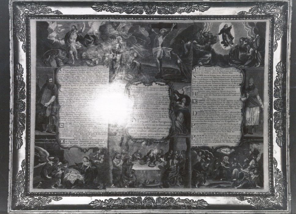 canons d'autel, vue partielle