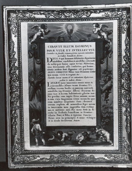 canons d'autel, vue partielle