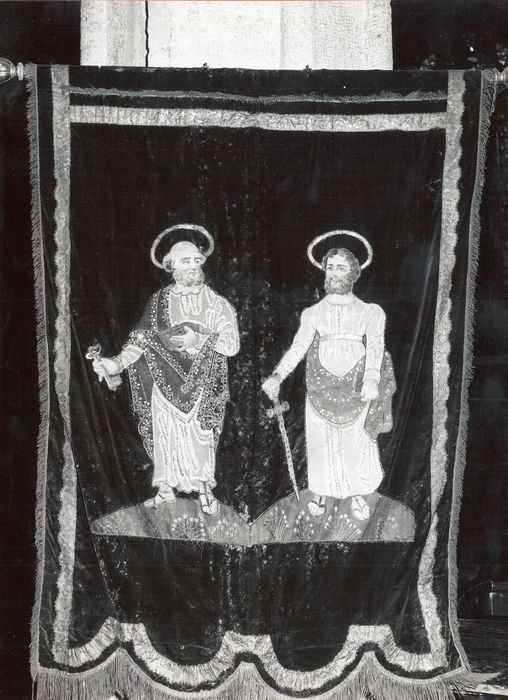 bannière de procession : Saint Pierre et saint Paul