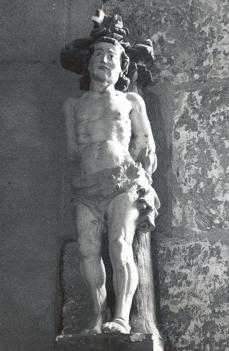 statue : Saint Sébastien