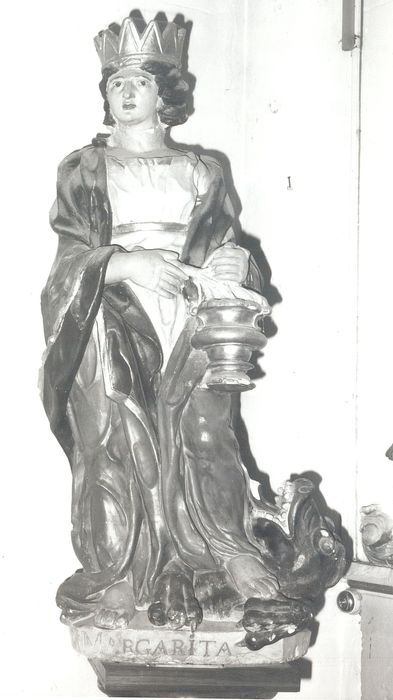 Statue : Sainte Marguerite