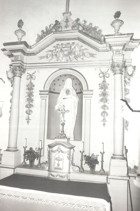 Retable et tabernacle du Sacré-Coeur