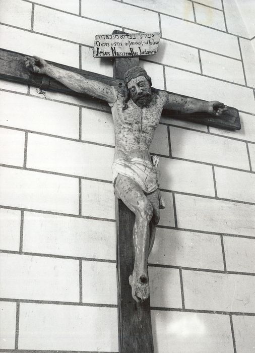 statue : Christ en croix - © Ministère de la Culture (France), Médiathèque du patrimoine et de la photographie, diffusion RMN-GP