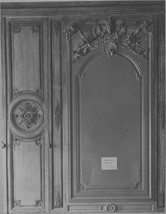 lambris de revêtement, vue partielle - © Ministère de la Culture (France), Médiathèque du patrimoine et de la photographie, diffusion RMN-GP