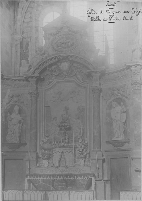 retable du maître-autel - © Ministère de la Culture (France), Médiathèque du patrimoine et de la photographie, diffusion RMN-GP
