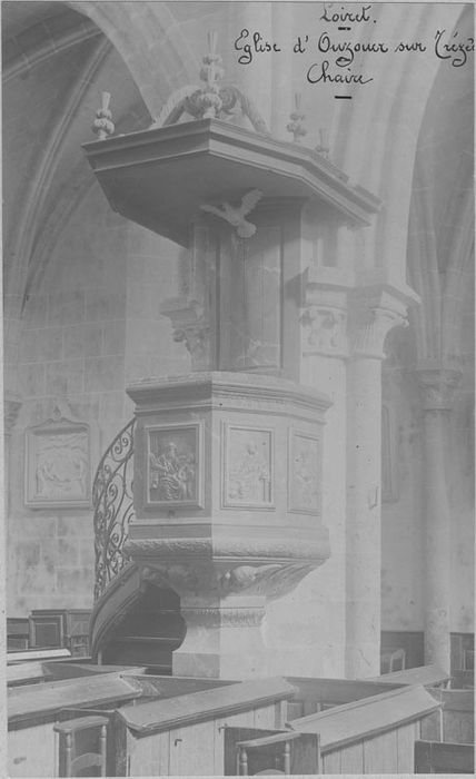 chaire à prêcher - © Ministère de la Culture (France), Médiathèque du patrimoine et de la photographie, diffusion RMN-GP