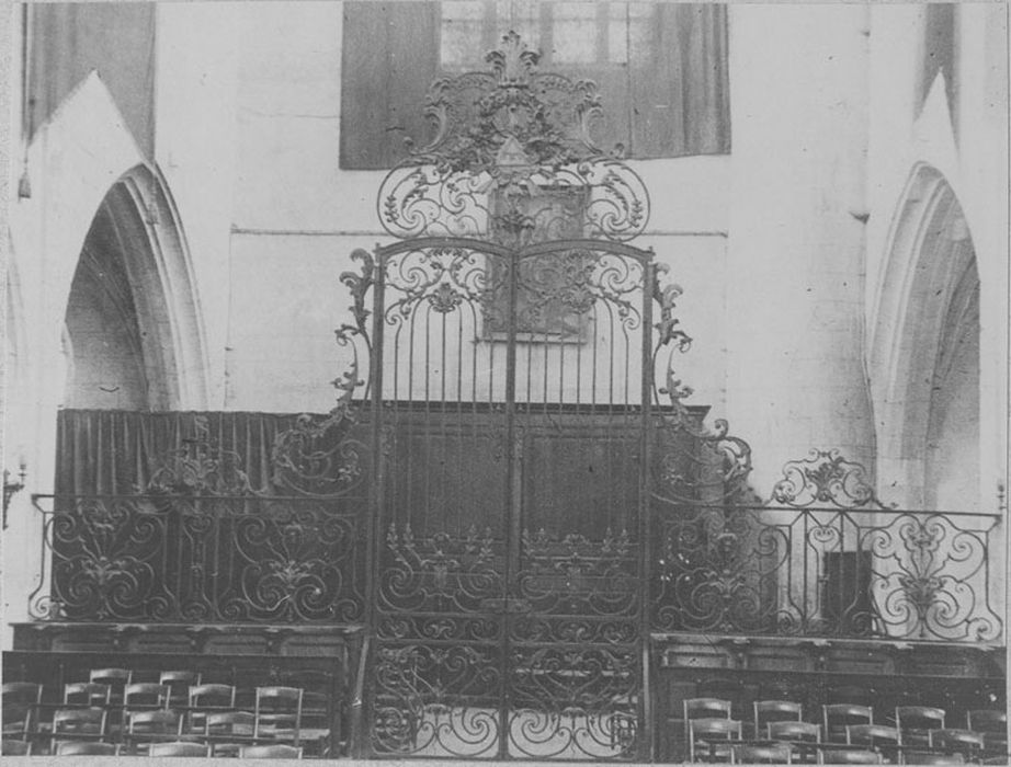 clôtures liturgiques (grilles) - © Ministère de la Culture (France), Médiathèque du patrimoine et de la photographie, diffusion RMN-GP