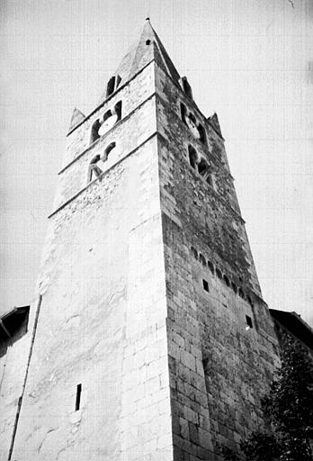 Extérieur : tour clocher