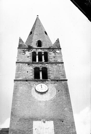 Extérieur : tour clocher