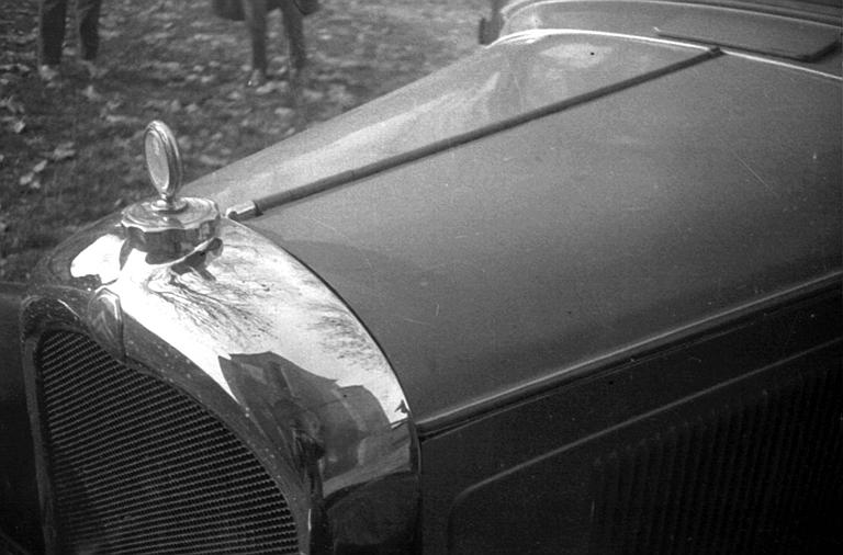 Extérieur : capot de voiture
