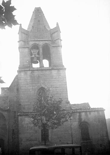 Extérieur : façades, tour clocher