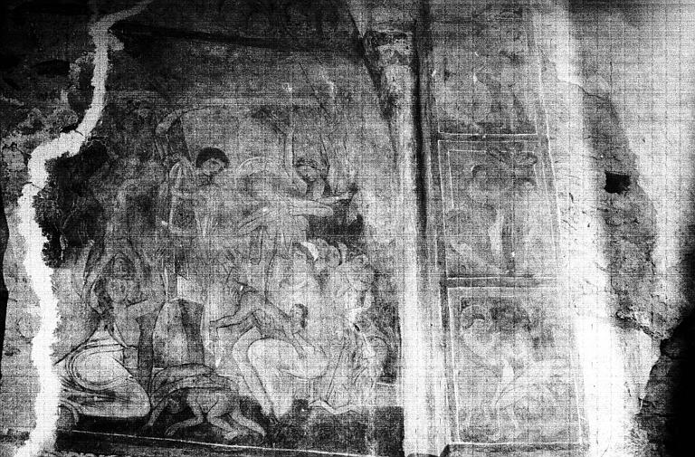 Intérieur : bas-relief, détails