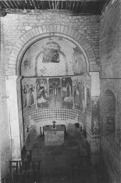 peintures monumentales du choeur - © Ministère de la Culture (France), Médiathèque du patrimoine et de la photographie, diffusion RMN-GP