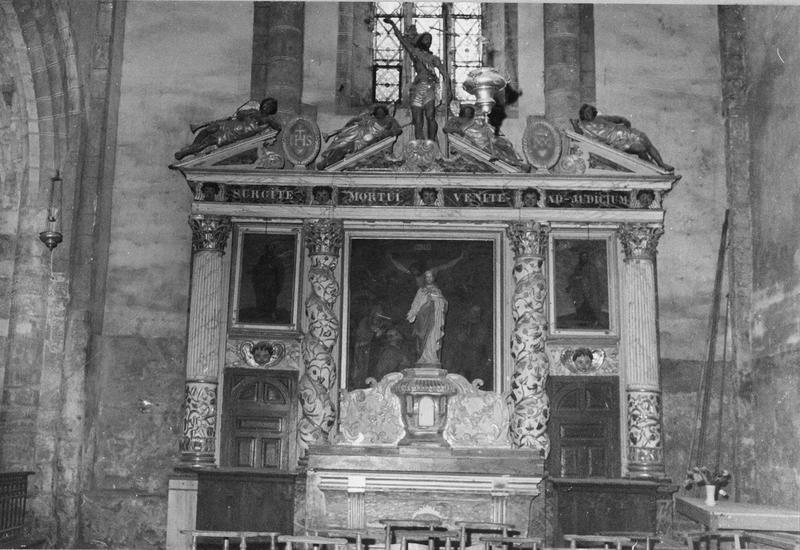 retable (chapelle sud)