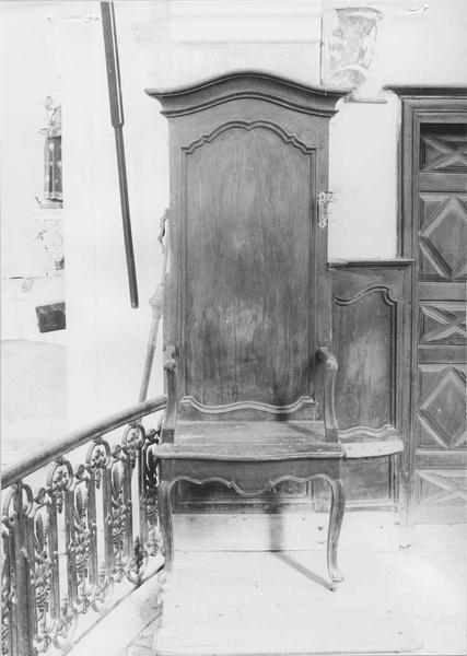 cathèdre - © Ministère de la Culture (France), Médiathèque du patrimoine et de la photographie (objets mobiliers), tous droits réservés