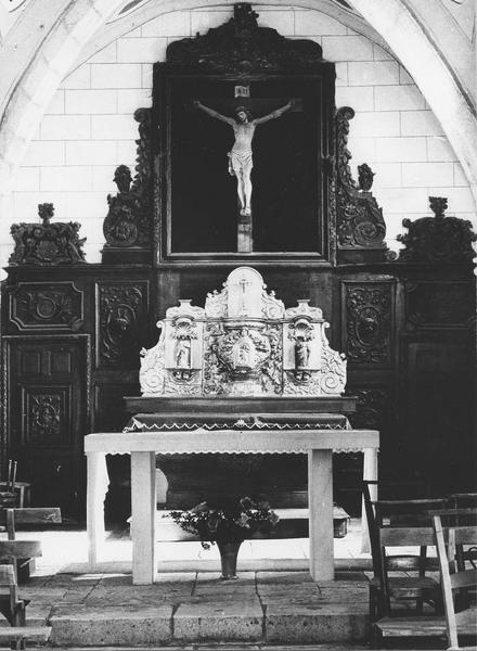 lambris de revêtement (boiseries du choeur)