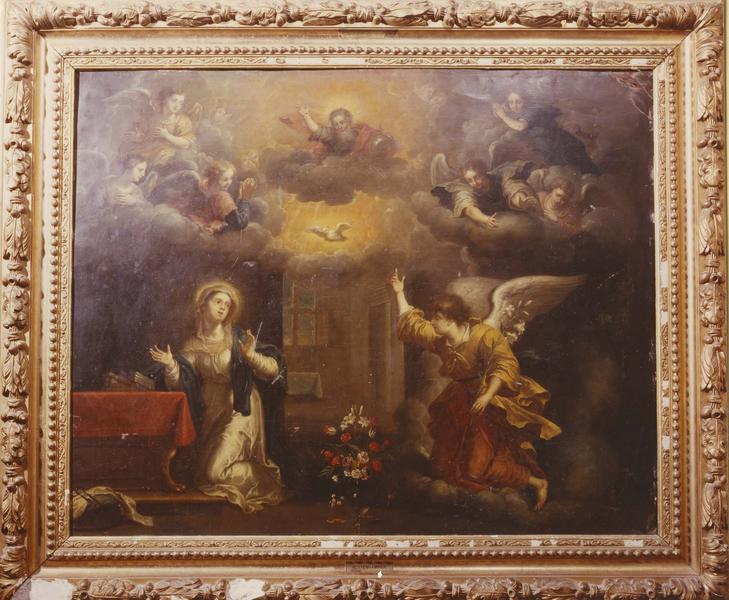 tableau : annonciation (l') - © Ministère de la Culture (France), Médiathèque du patrimoine et de la photographie (objets mobiliers), tous droits réservés