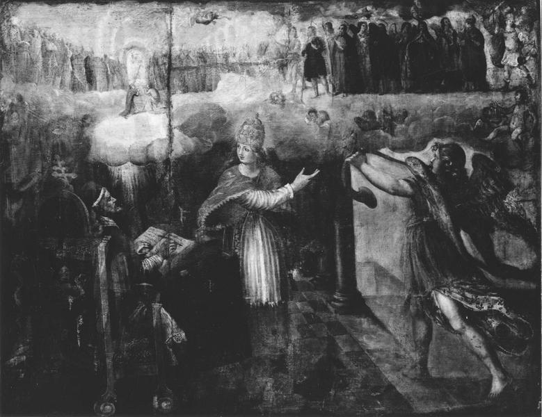 tableau : Canonisation des cinq saints espagnols par Grégoire XV en 1621 (la) - © Ministère de la Culture (France), Médiathèque du patrimoine et de la photographie (objets mobiliers), tous droits réservés