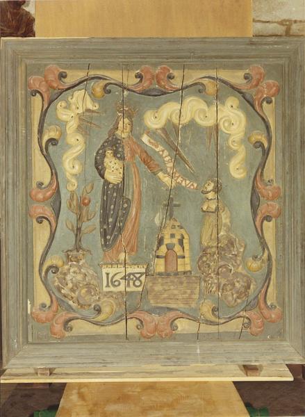 bas-relief : Saint Amadour salue la Vierge par l'Ave Maria - © Ministère de la Culture (France), Médiathèque du patrimoine et de la photographie (objets mobiliers), tous droits réservés