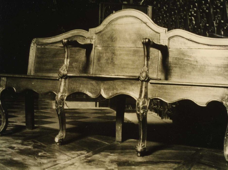 banc de choeur, vue générale