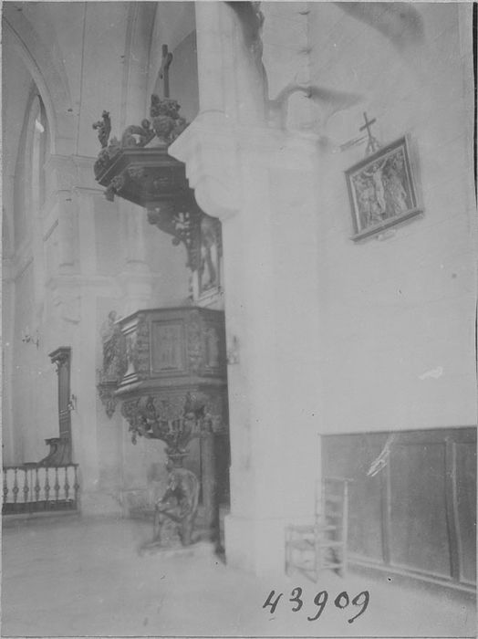 chaire à prêcher - © Ministère de la Culture (France), Médiathèque du patrimoine et de la photographie, diffusion RMN-GP