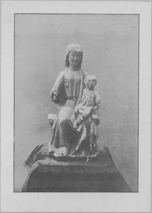 statue : Vierge à l'Enfant