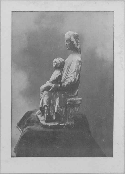 statue : Vierge à l'Enfant