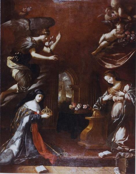 tableau du maître-autel : l'Adoration des Mages, vue générale