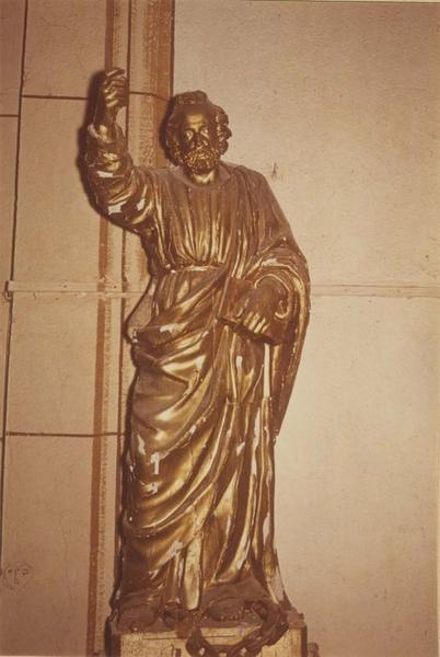 statue : saint Pierre aux liens, vue générale