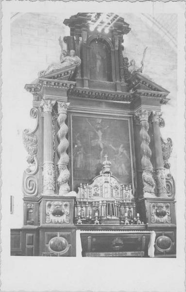 autel, retable (maître-autel), vue générale - © Ministère de la Culture (France), Médiathèque du patrimoine et de la photographie (objets mobiliers), tous droits réservés